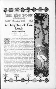 Thumbnail of the first page of the facsimile for A Daughter of Two Lands.