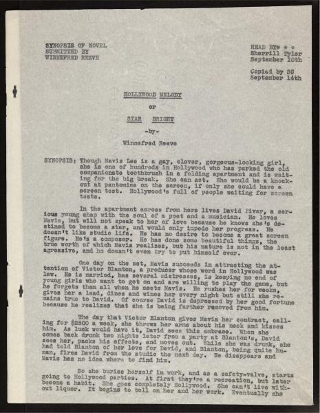 First page of facsimile