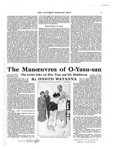 Thumbnail of the first page of the facsimile for The Manoeuvres of O-Yasu-san.