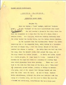 Thumbnail of the first page of the facsimile for Movie Madness [Second Instalment].