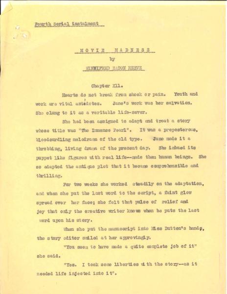 First page of facsimile