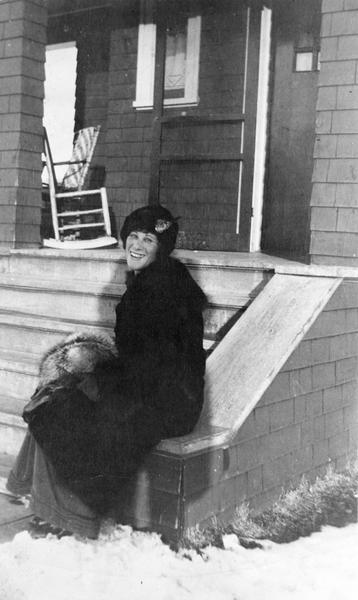 Winnifred Eaton Reeve at Alberta Ranch.